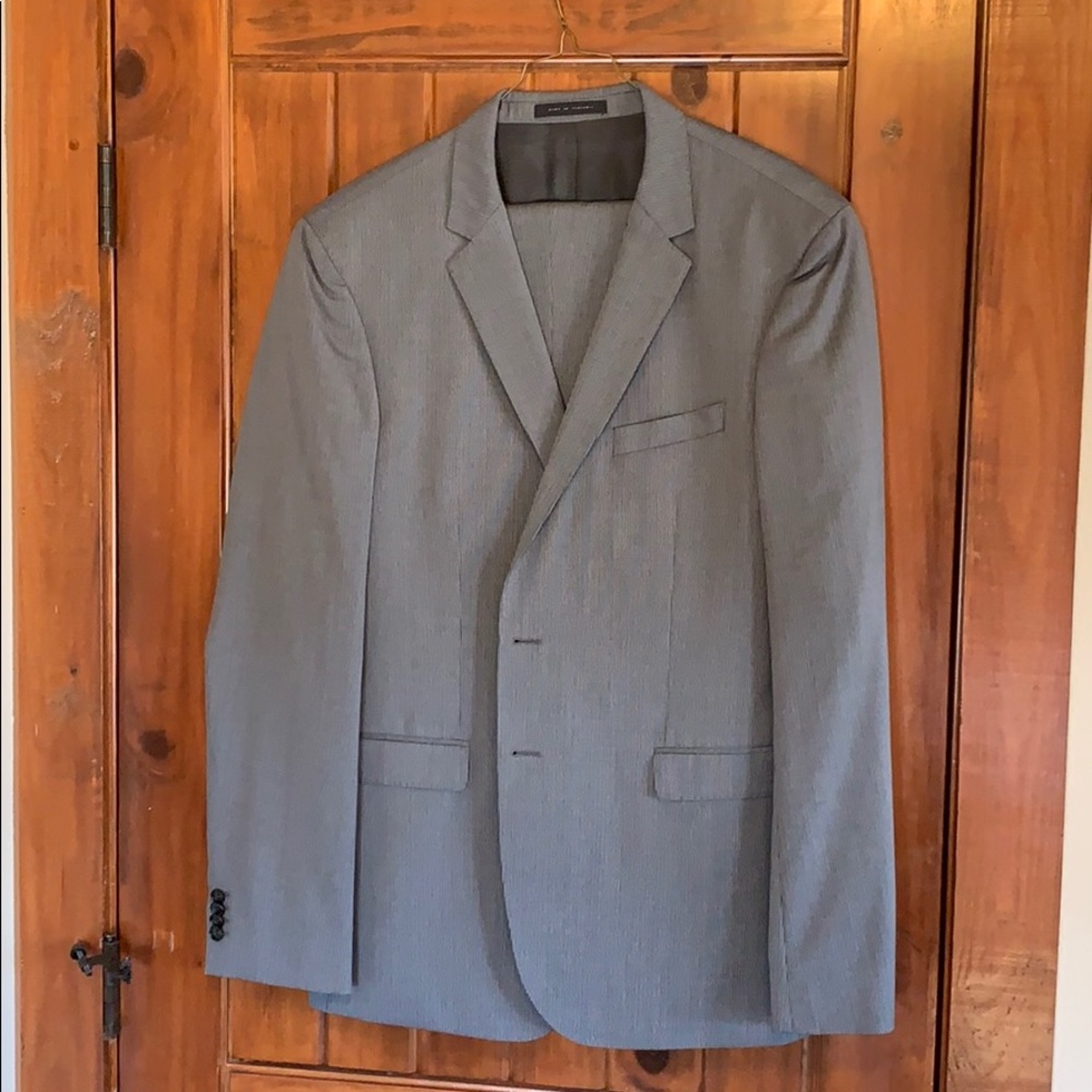 HUGO BOSS – Ryan Win Grey Pinstripe Suit